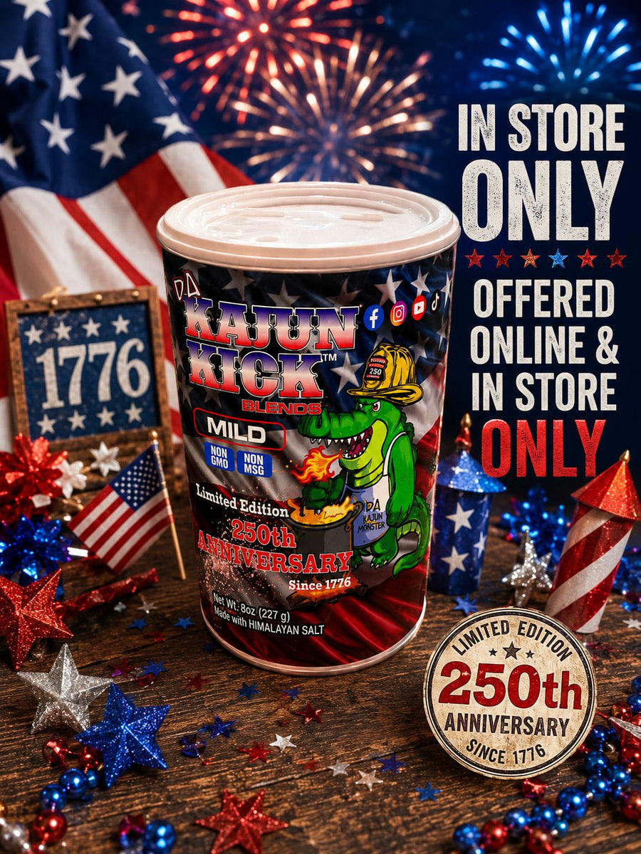 Limited Edition Kajun Kick Seasoning